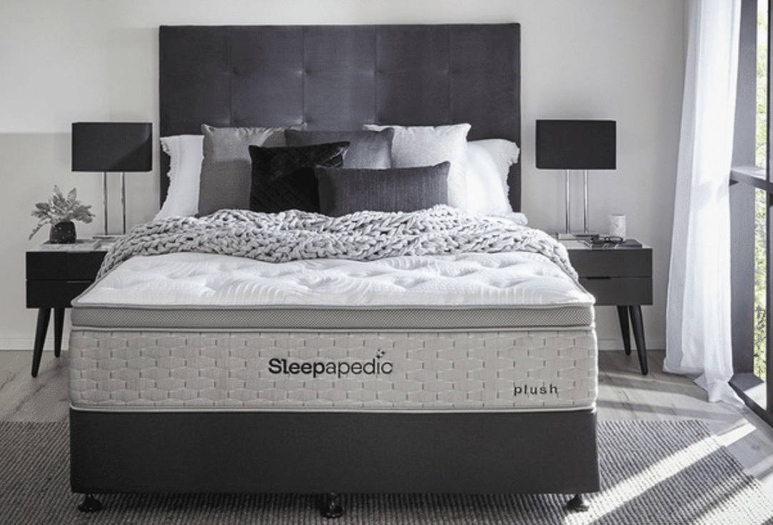 sleepapedic queen plush mattress