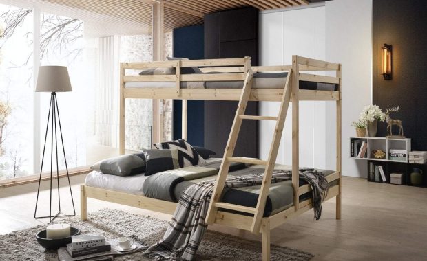 twin triple bunk bed with trundle