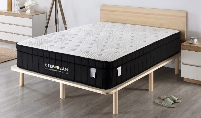 deep dream charcoal infused pocket spring mattress