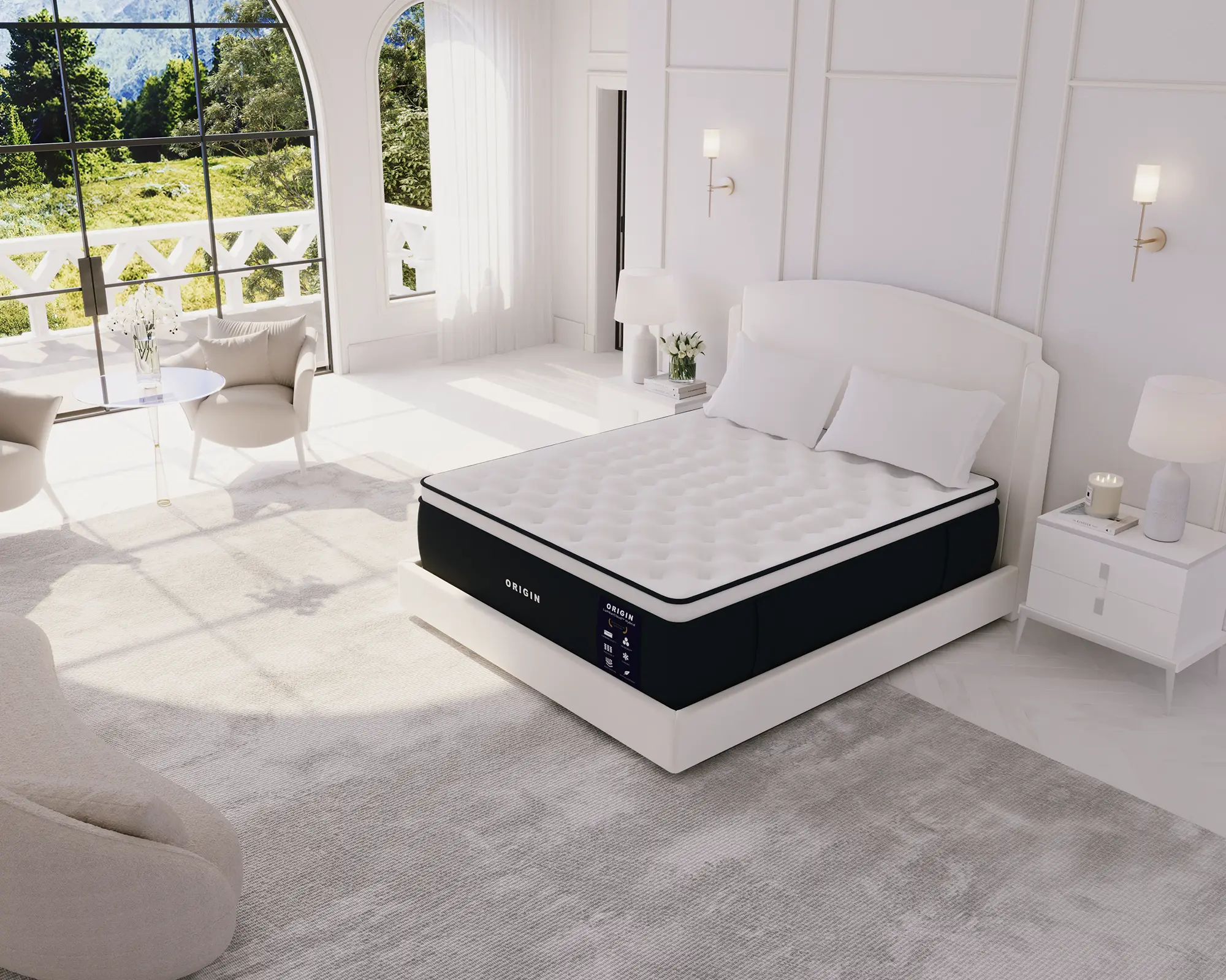 Origin LumbarCloud Mattress