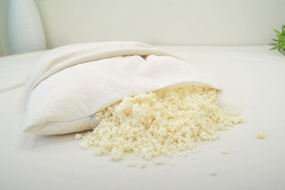 Peace Lily Shredded Latex Pillow