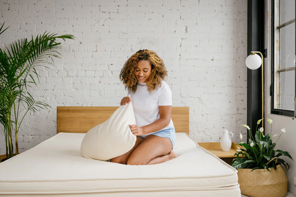 Peace Lily Shredded Latex Pillow