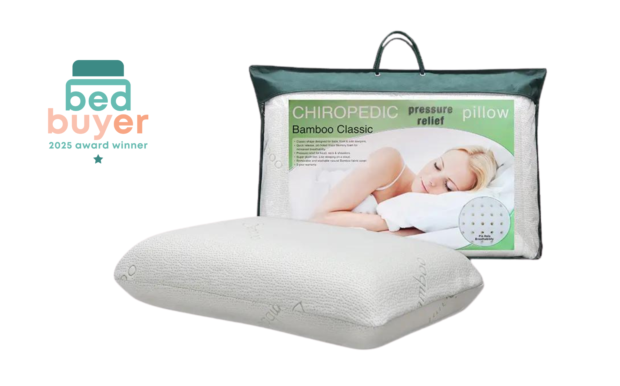 Chiropedic Pressure Relief Pillow